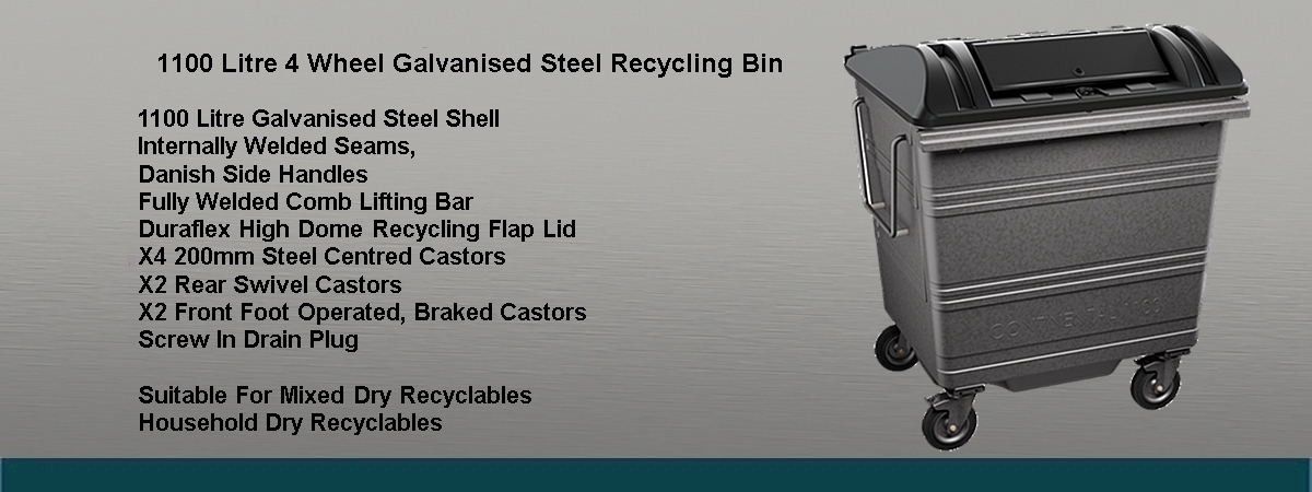 DJERS 1100 RECYCLING BIN